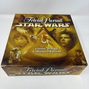 Star Wars Trivial Pursuit Classic Trilogy Game Collectors Edition 1997 Complete
